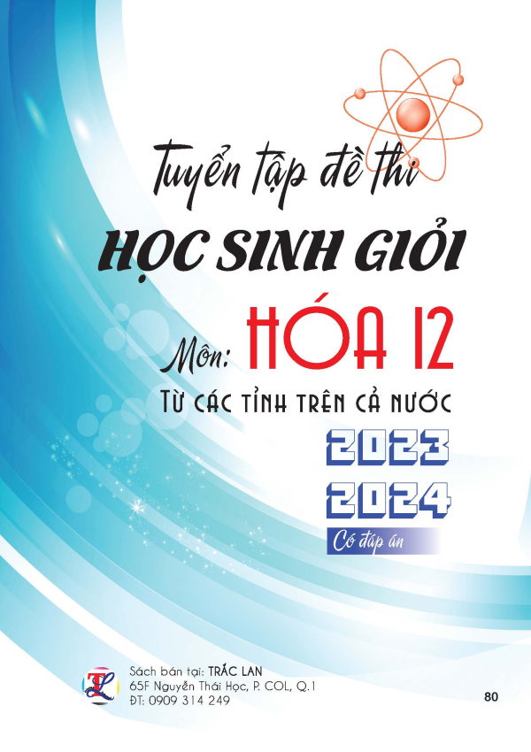 TUYỂN TẬP ĐỀ THI HỌC SINH GIỎI HÓA 12