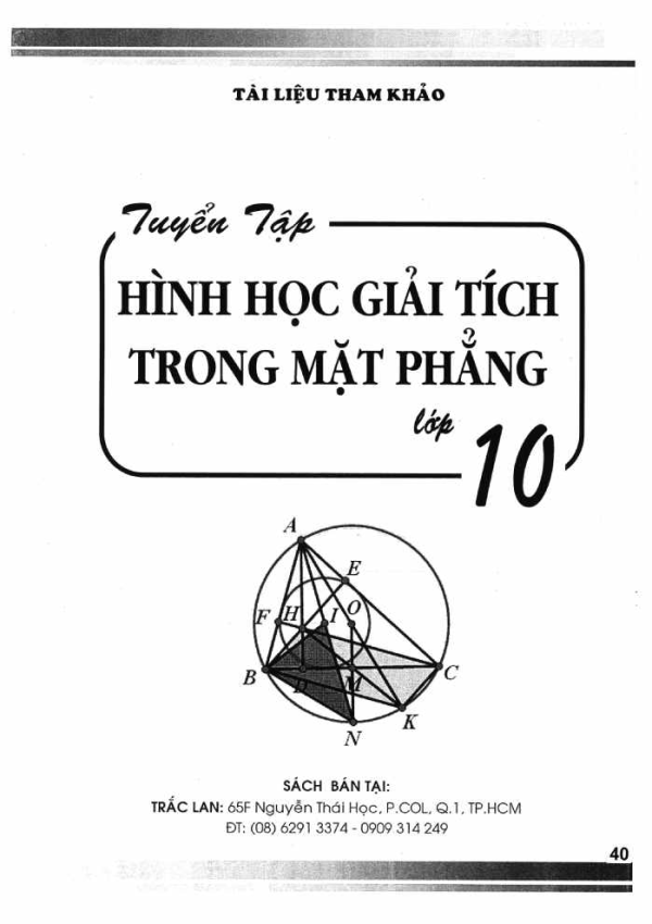 TUYỂN TẬP HÌNH HỌC - GIẢI TÍCH 10