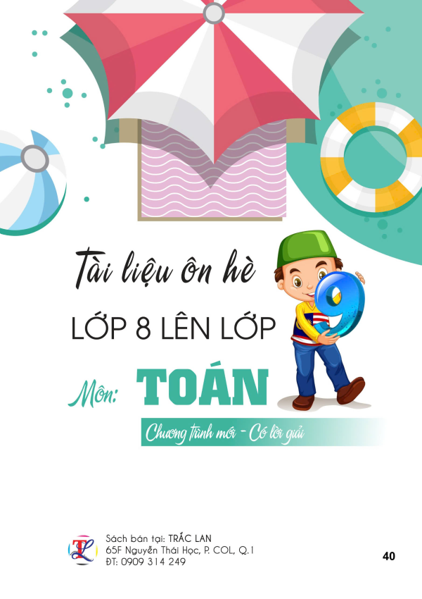 Tài liệu ôn hè lớp 8 lên lớp 9