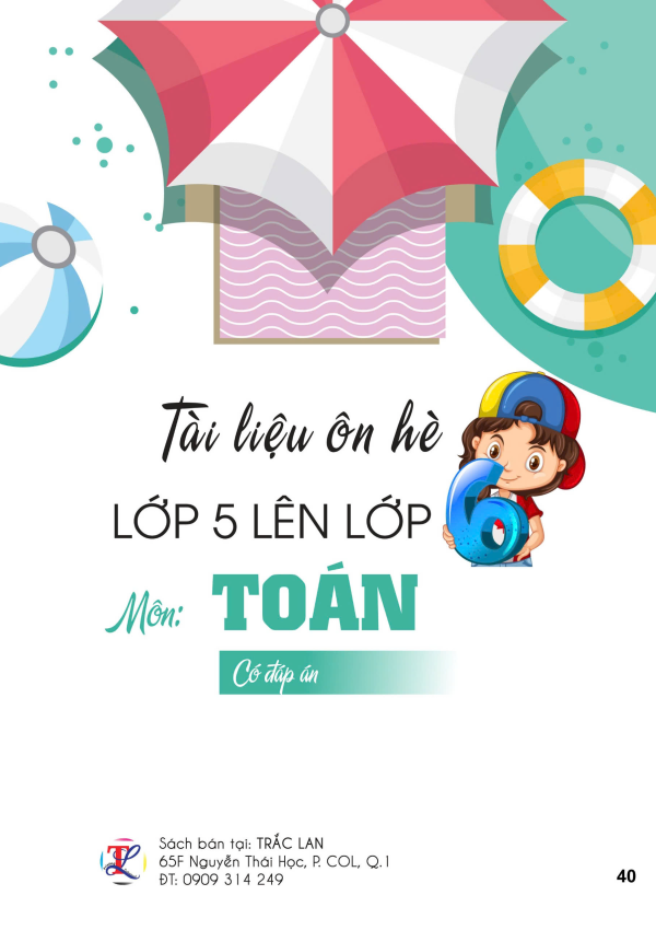 Tài liệu ôn hè lớp 5 lên lớp 6