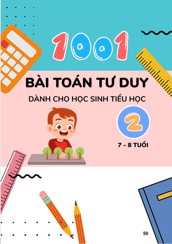 1001 Bài Toán tư duy dành cho học sinh tiểu học (lớp 2)