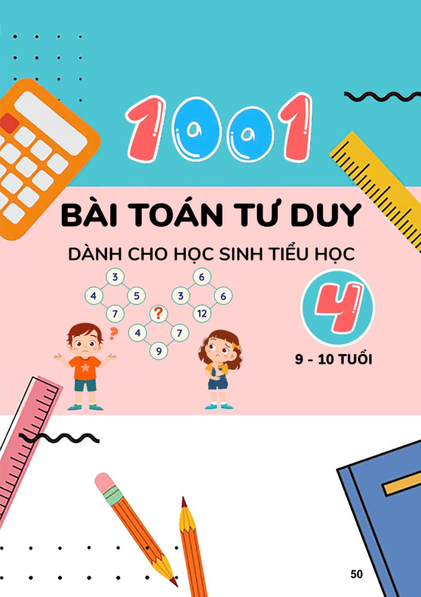 1001 Bài Toán tư duy dành cho học sinh tiểu học (lớp 4)