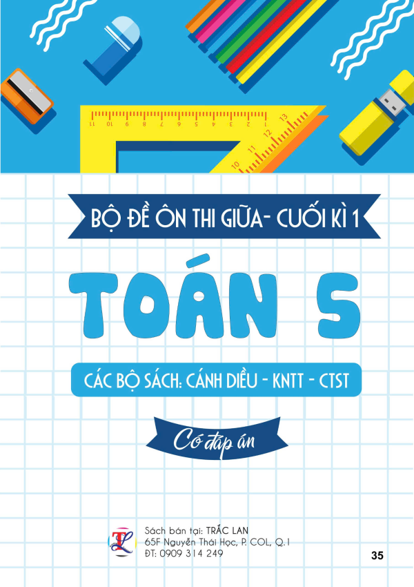 Bộ đề ôn thi cả năm học Toán 5
