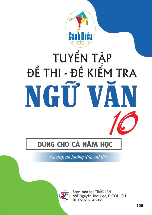 Tuyển tập đề thi và đề kiểm tra Ngữ Văn 10 cả năm học