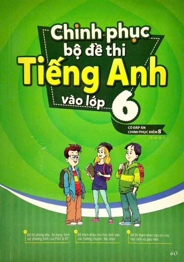 Chinh phục bộ đề thi tiếng Anh và lớp 6