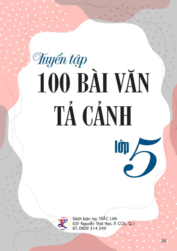 100 BÀI VĂN TẢ CẢNH LỚP 5