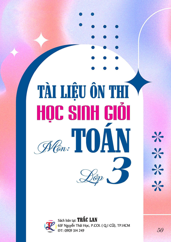 TÀI LIỆU ÔN THI HSG TOÁN LỚP 3