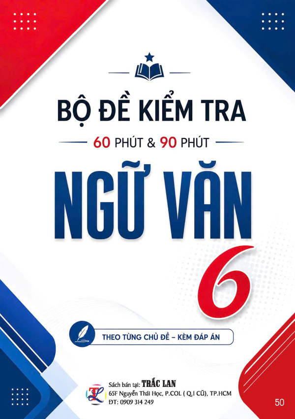BỘ ĐỀ KIỂM TRA NGỮ VĂN LỚP 6 THEO TỪNG CHỦ ĐỀ